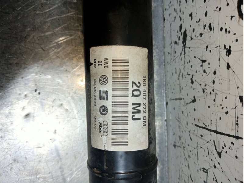 Recambio de transmision delantera derecha para skoda yeti ambition referencia OEM IAM 1K0407272QM  