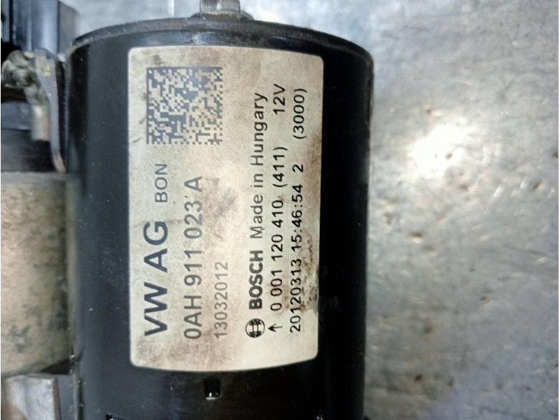 Recambio de motor arranque para skoda yeti ambition referencia OEM IAM 0AH911023A 0001120410 BOSCH