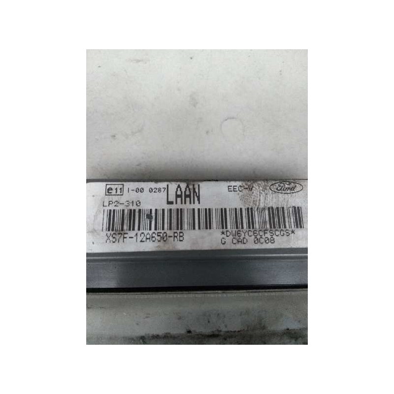 Recambio de centralita motor uce para ford mondeo familiar (gd) 2.0 16v cat referencia OEM IAM XS7F12A650RB LAAN 