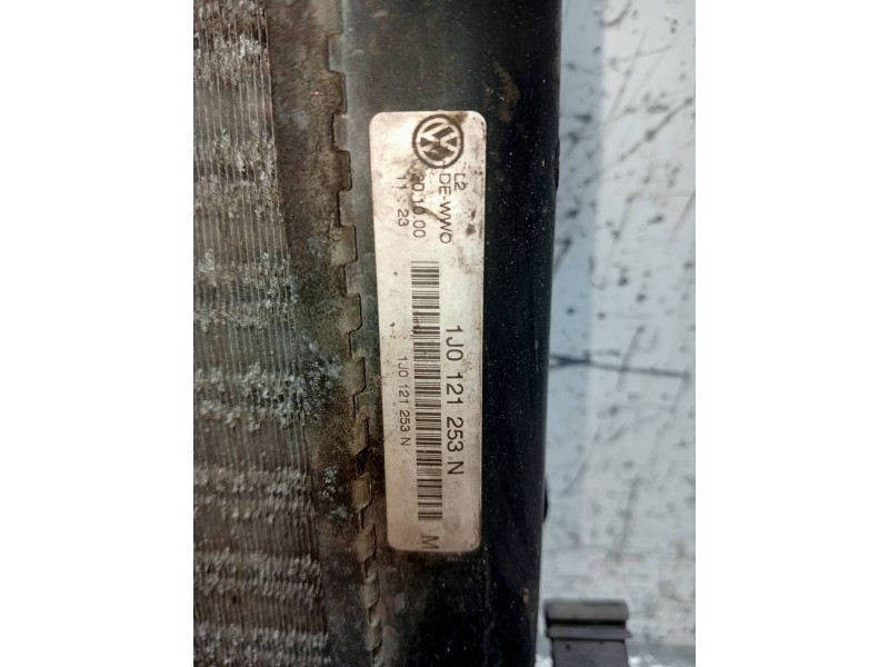 Recambio de radiador agua para seat leon (1m1) signo referencia OEM IAM 1J0121253N  