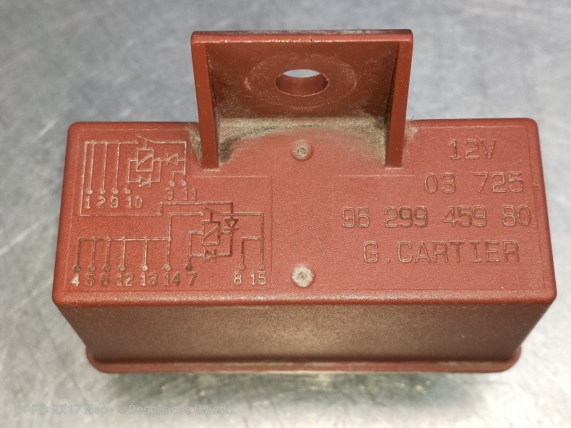 Recambio de modulo electronico para santana 350 2.0 hdi referencia OEM IAM 9629945980 03725 