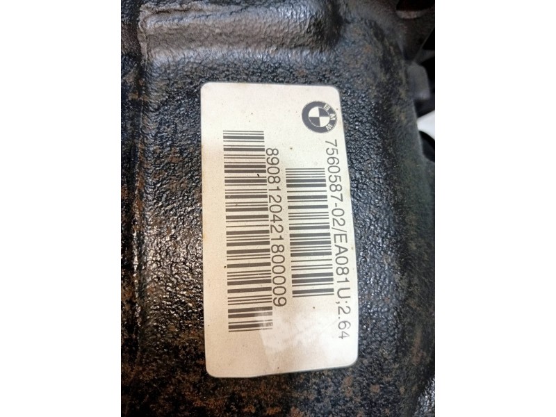 Recambio de diferencial trasero para bmw serie 5 berlina (e60) 525d xd referencia OEM IAM 756058702 R=2.64 