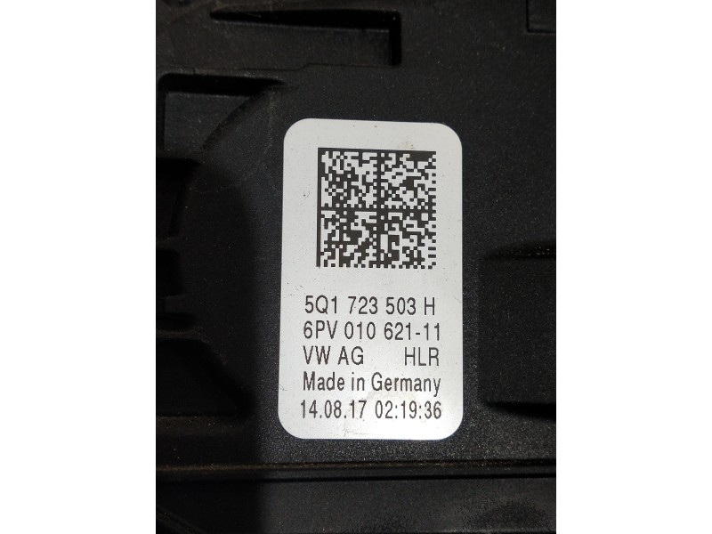 Recambio de potenciometro pedal para audi a3 (8vk) basic referencia OEM IAM 5Q1723503H 6PV01062111 