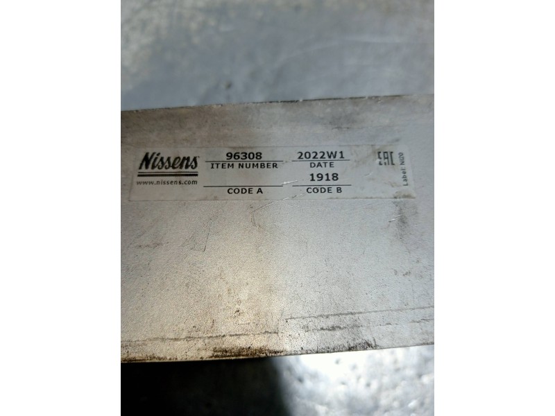 Recambio de intercooler para renault kangoo profesional referencia OEM IAM   