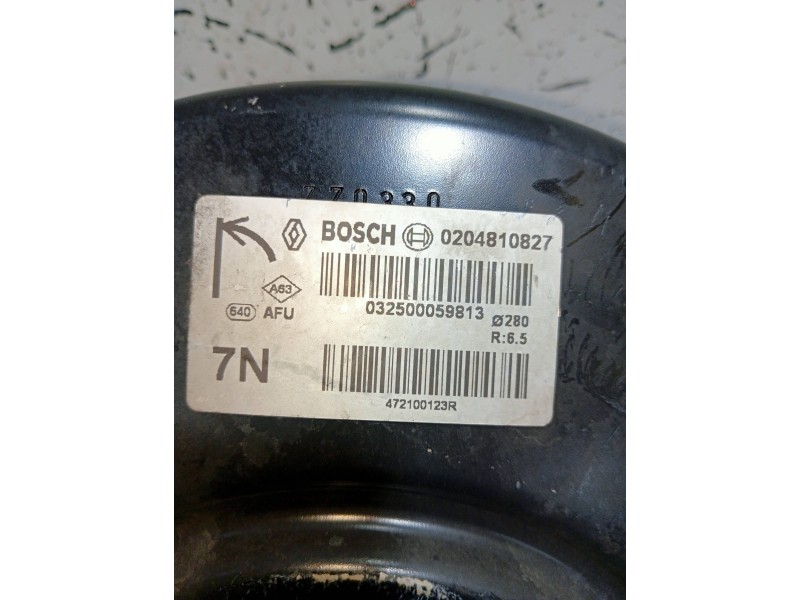 Recambio de servofreno para renault kangoo profesional referencia OEM IAM 0204810827 032500059813 472100123R