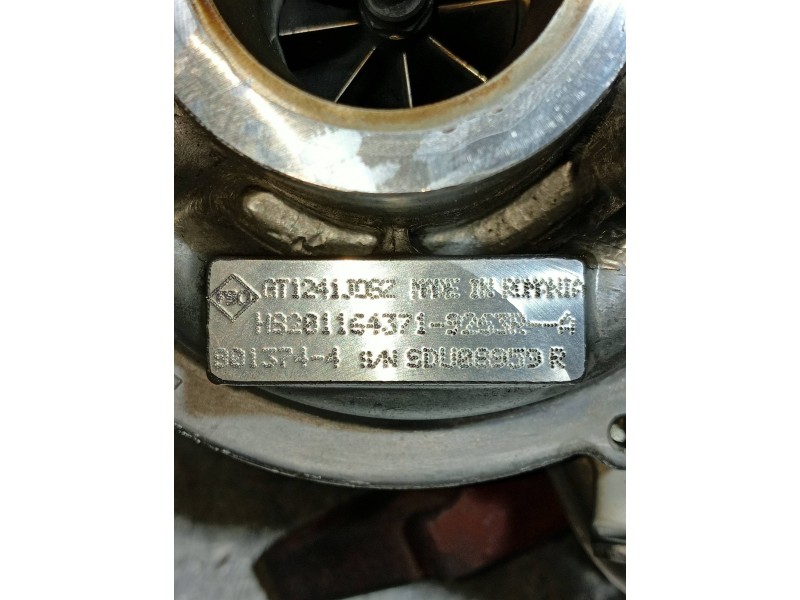 Recambio de turbocompresor para renault kangoo profesional referencia OEM IAM 8201164371 8013744 