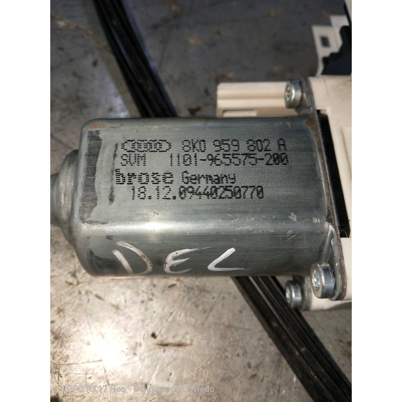 Recambio de elevalunas delantero derecho para audi a5 sportback (8t) 2.0 tdi (110kw) referencia OEM IAM   4P