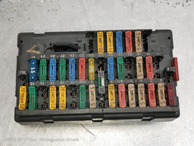 Recambio de caja reles / fusibles para citroen xsara coupe 2.0 hdi vts (66kw) referencia OEM IAM 9568591280  