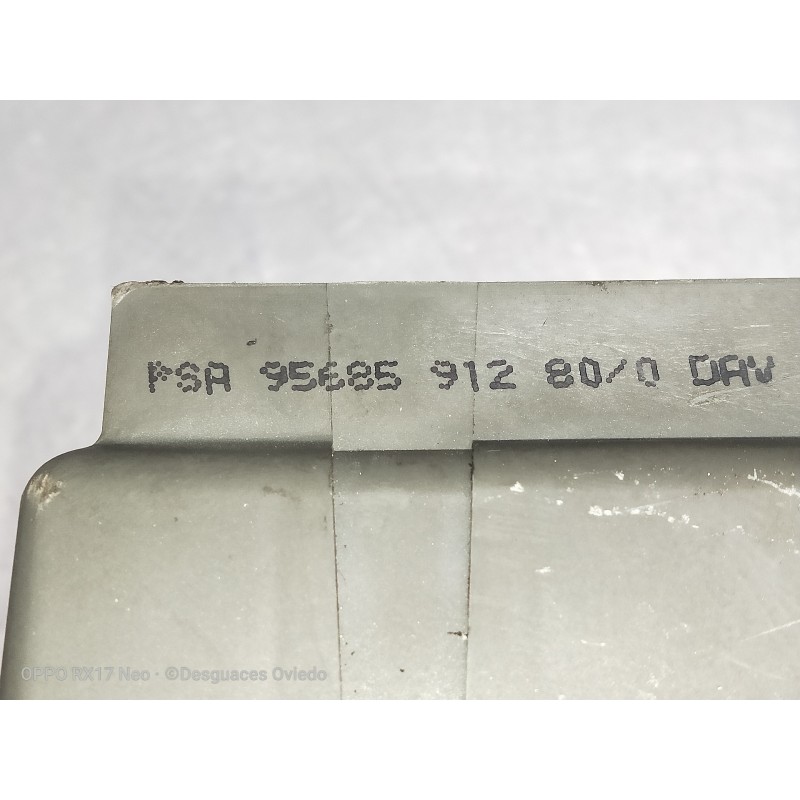 Recambio de caja reles / fusibles para citroen xsara coupe 2.0 hdi vts (66kw) referencia OEM IAM 9568591280  