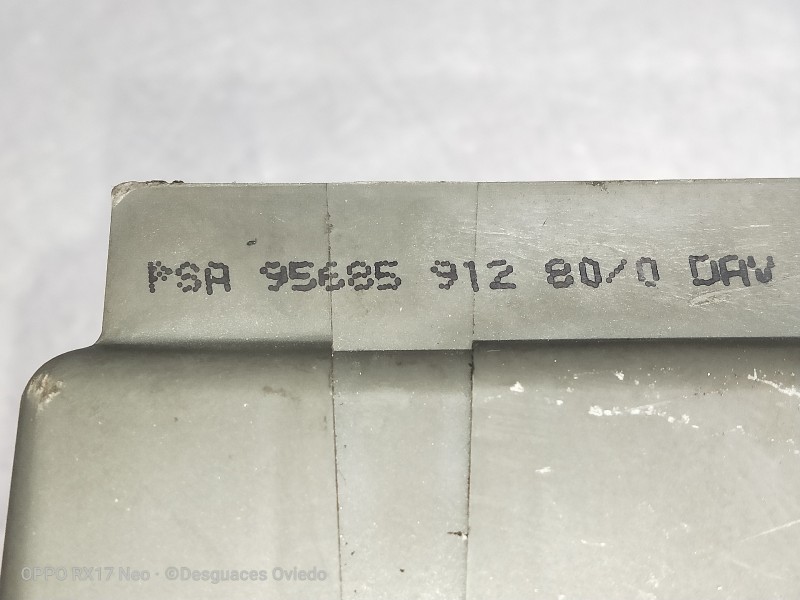 Recambio de caja reles / fusibles para citroen xsara coupe 2.0 hdi vts (66kw) referencia OEM IAM 9568591280  