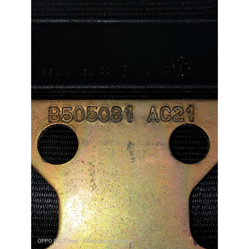 Recambio de juego cinturones trasero para citroen xsara coupe 2.0 hdi vts (66kw) referencia OEM IAM B505081AC21 A505080AC21 