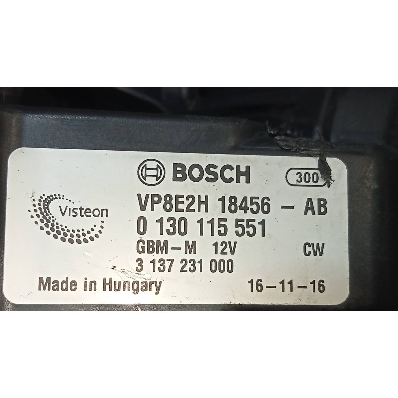 Recambio de motor calefaccion para ford fiesta (ccn) 1.25 16v cat referencia OEM IAM 0130115551 VP8E2H18456AB 