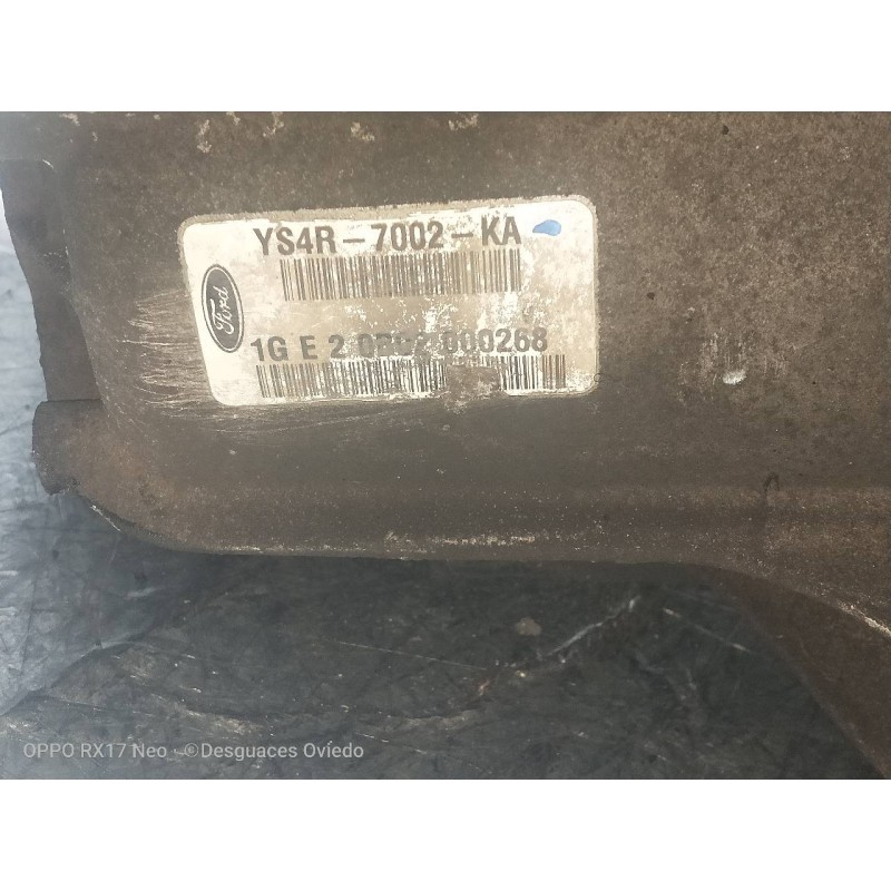 Recambio de caja cambios para ford focus berlina (cak) 2.0 16v cat referencia OEM IAM YS4R7002KA 1GE2 OB20 000268 