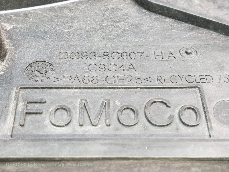 Recambio de electroventilador para ford mondeo lim. 1.5 ecoboost cat referencia OEM IAM DG938C607HA C9G4A 