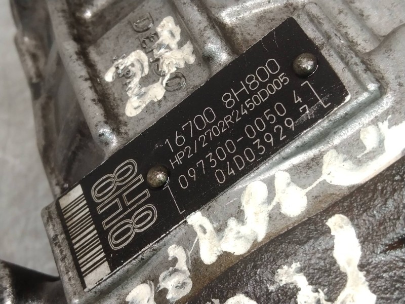 Recambio de bomba inyeccion para nissan primera berlina (p12) tekna referencia OEM IAM 167008H800 0973000050 