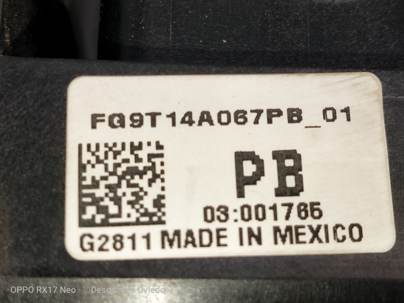 Recambio de modulo electronico para ford mondeo lim. 1.5 ecoboost cat referencia OEM IAM FQ9T14A067PB01  