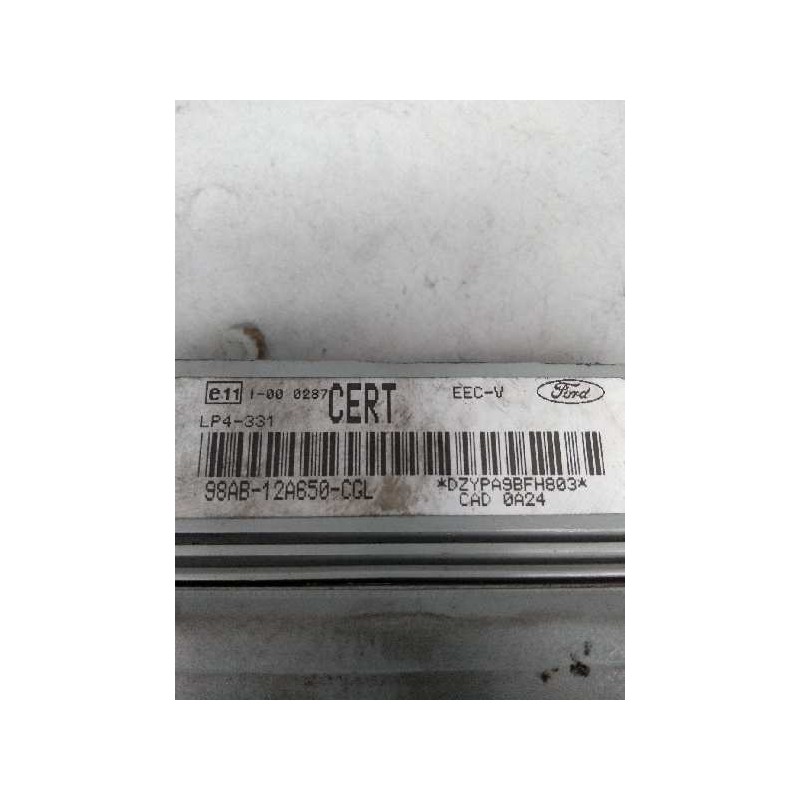 Recambio de centralita motor uce para ford focus berlina (cak) 2.0 16v cat referencia OEM IAM 98AB12A650CGL CERT 
