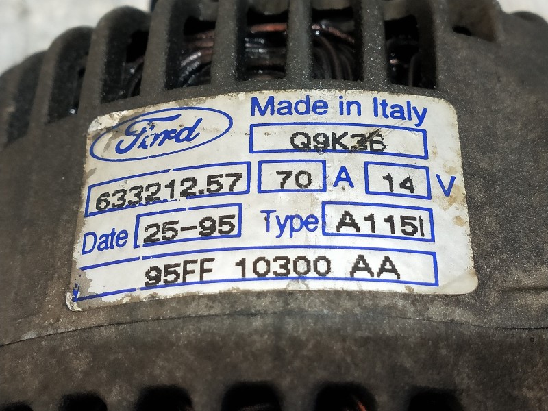 Recambio de alternador para ford escort berl./turnier atlanta berlina referencia OEM IAM   