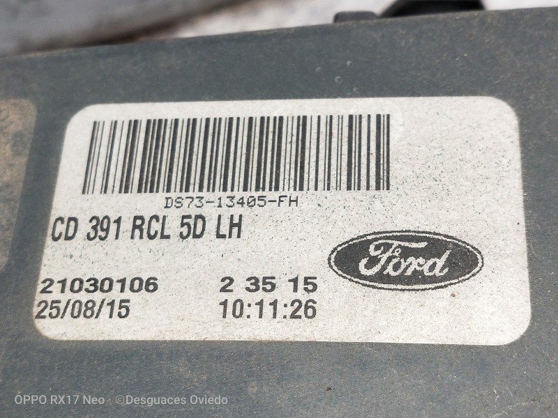 Recambio de piloto trasero izquierdo para ford mondeo lim. 1.5 ecoboost cat referencia OEM IAM CD391RCL5DLH 21030106 23515