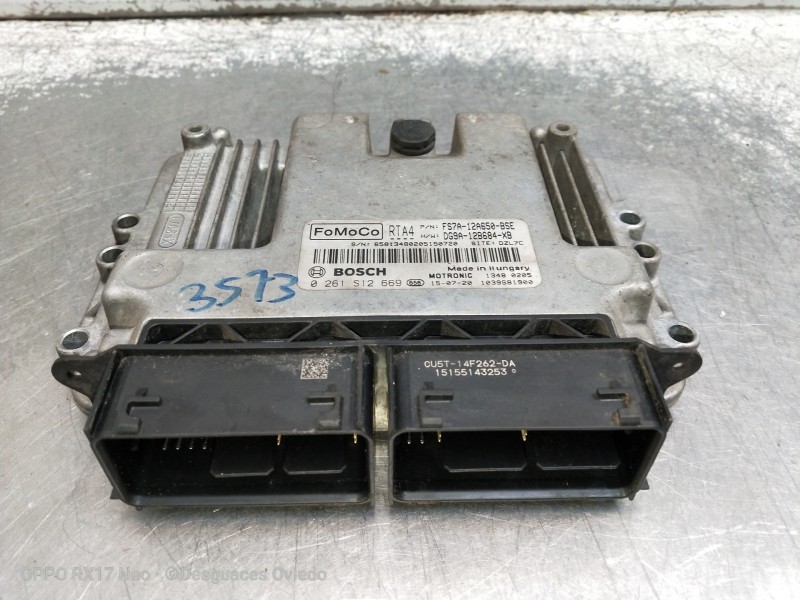 Recambio de centralita motor uce para ford mondeo lim. 1.5 ecoboost cat referencia OEM IAM FS7A12A650BSE DG9A12B684XB 0261S12669