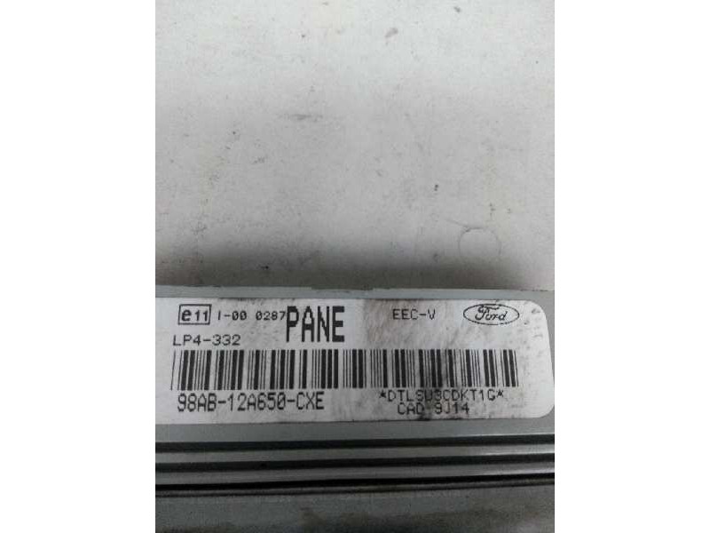 Recambio de centralita motor uce para ford focus berlina (cak) 1.6 16v cat referencia OEM IAM 98AB12A650CXE PANE 