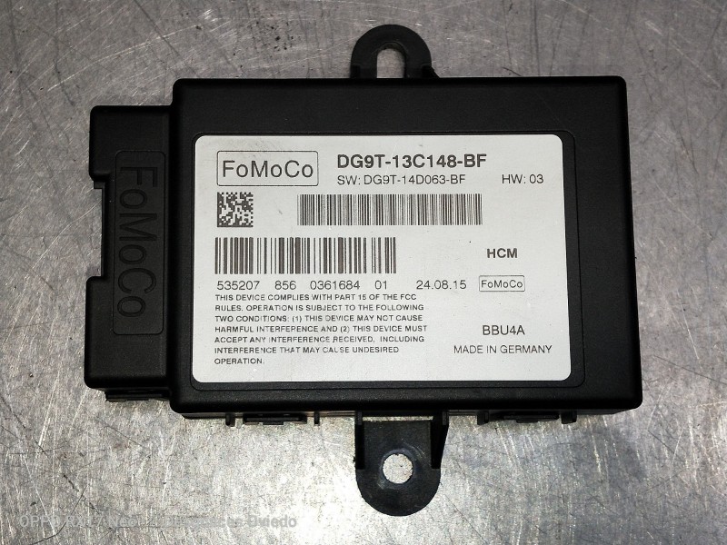 Recambio de modulo electronico para ford mondeo lim. 1.5 ecoboost cat referencia OEM IAM DG9T13C148BF DG9T14D063BF 