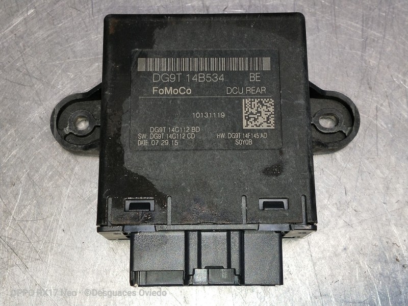 Recambio de modulo electronico para ford mondeo lim. 1.5 ecoboost cat referencia OEM IAM DG9T14B534 TRASERO DERECHO
