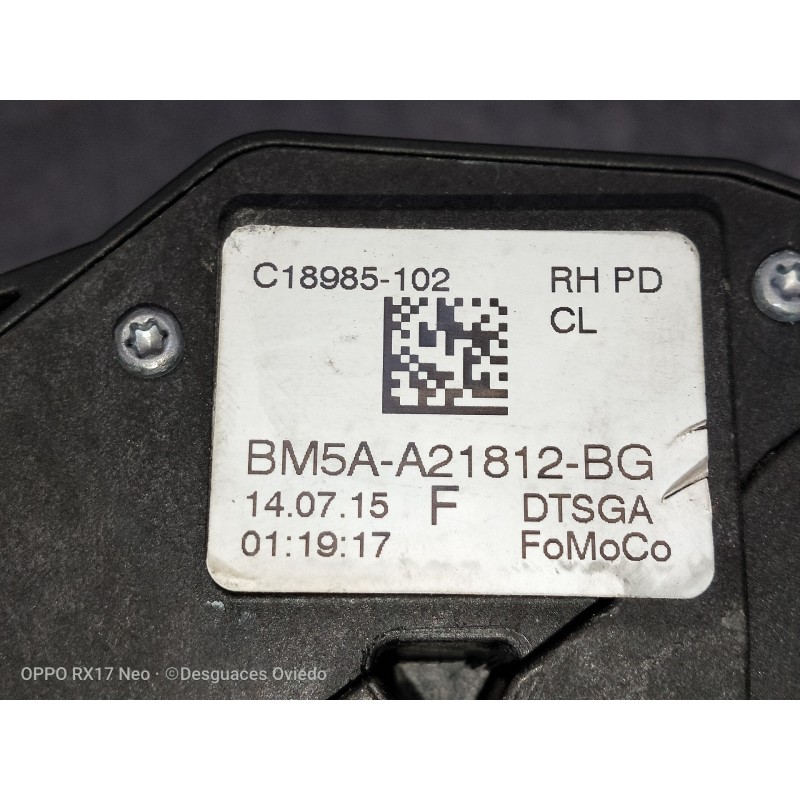 Recambio de motor cierre centralizado delantero derecho para ford mondeo lim. 1.5 ecoboost cat referencia OEM IAM BM5AA21812BG  