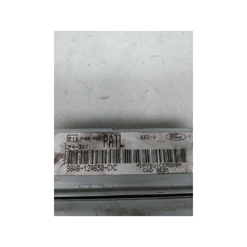 Recambio de centralita motor uce para ford focus turnier (cak) 1.6 16v cat referencia OEM IAM 98AB12A650CXC PAIL 