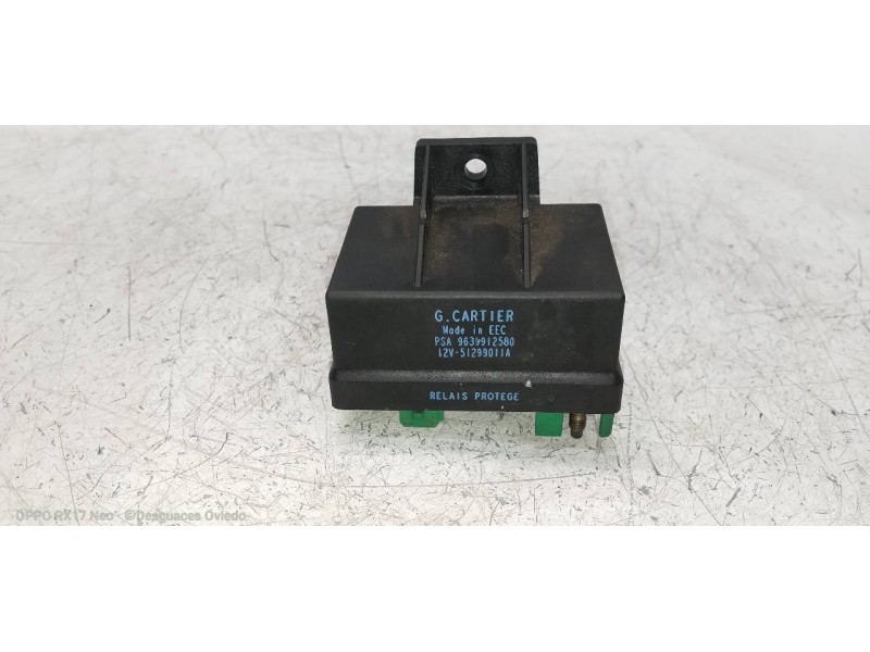 Recambio de caja precalentamiento para citroen c15 1.9 d referencia OEM IAM 9639912580  