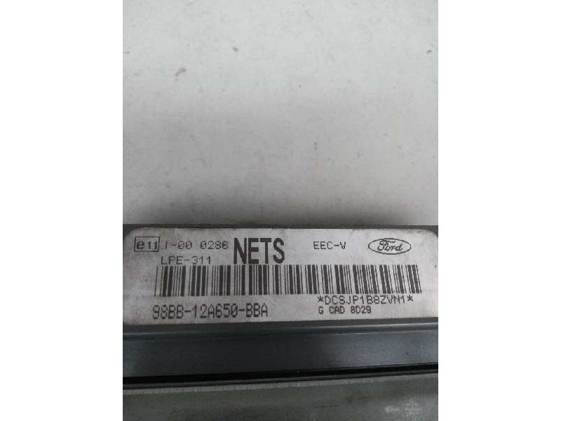 Recambio de centralita motor uce para ford mondeo berlina (gd) 1.8 16v cat referencia OEM IAM 98BB12A650BBA NETS 