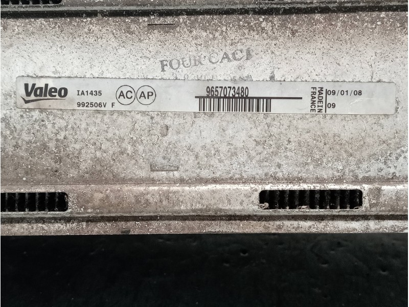 Recambio de intercooler para peugeot 407 sw sr confort referencia OEM IAM 9657073480  
