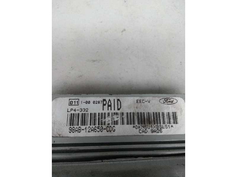Recambio de centralita motor uce para ford focus berlina (cak) 1.6 16v cat referencia OEM IAM 98AB12A650CDG PAID 