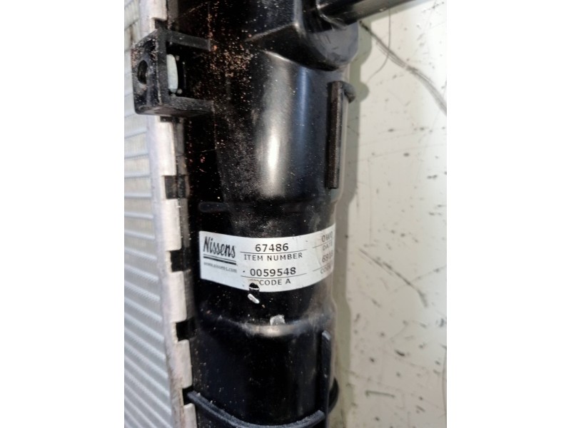 Recambio de radiador agua para kia sportage ex referencia OEM IAM 0059548  