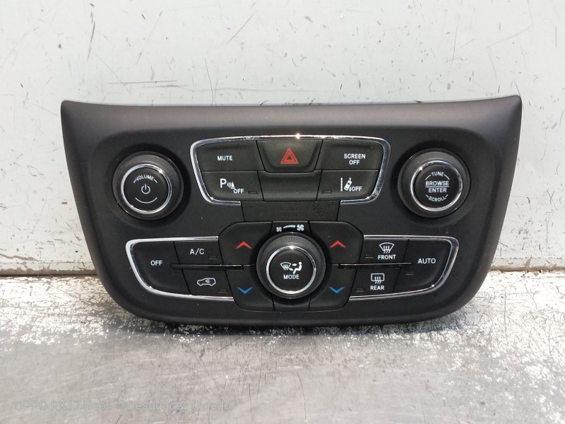 Recambio de mando calefaccion / aire acondicionado para jeep compass ii 1.4 m-air cat referencia OEM IAM 60928135 P6TM19DX9AB MX