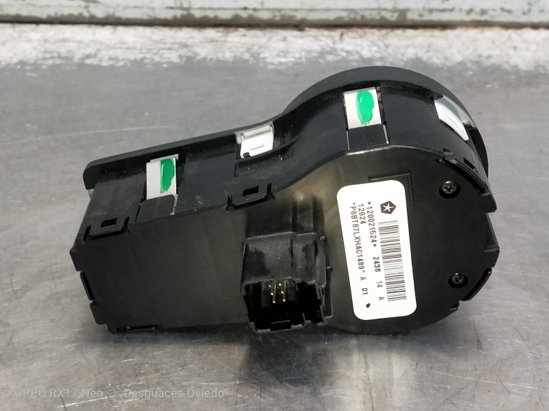 Recambio de mando luces para jeep compass ii 1.4 m-air cat referencia OEM IAM P6BT87LXHAC1489 120021524 INTERRUPTOR