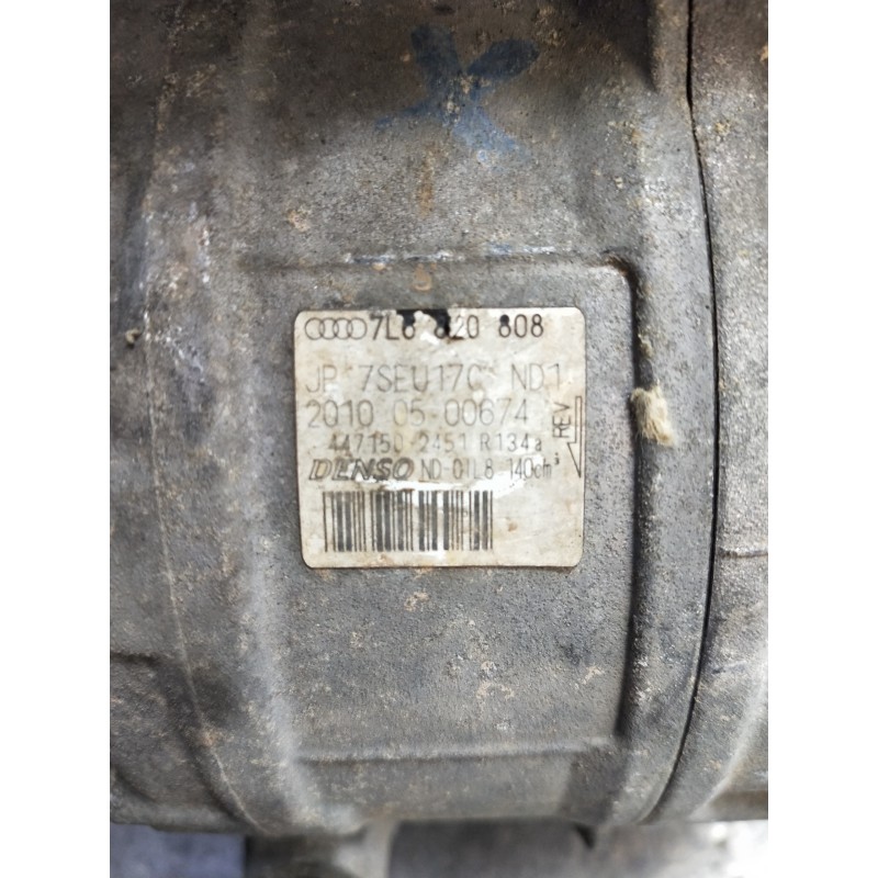 Recambio de compresor aire acondicionado para audi q7 (4l) 3.0 tdi (176kw) referencia OEM IAM 4471502451 20100500674 