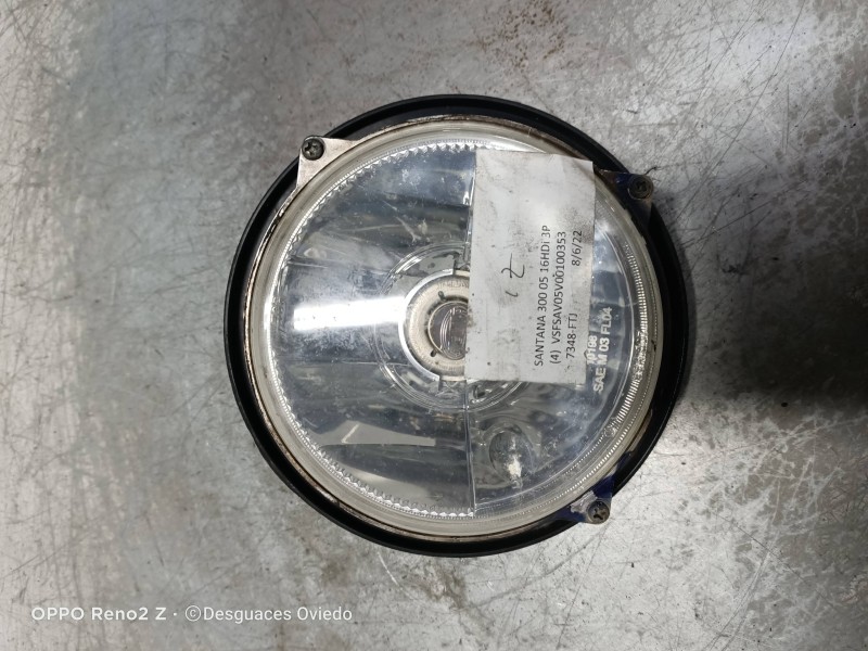Recambio de faro izquierdo para santana 300 1.6 hdi referencia OEM IAM   