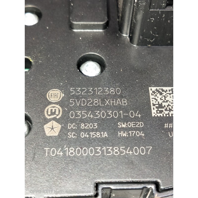 Recambio de mando multifuncion para jeep compass ii 1.4 m-air cat referencia OEM IAM 532312380 5DV28LXHAB 03543030104