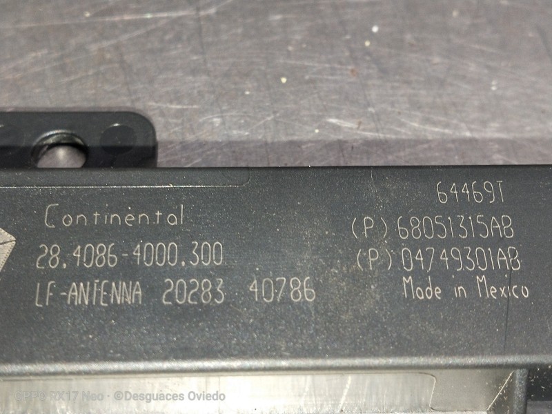 Recambio de modulo electronico para jeep compass ii 1.4 m-air cat referencia OEM IAM 2840864000300 6805131SAB 04749301AB