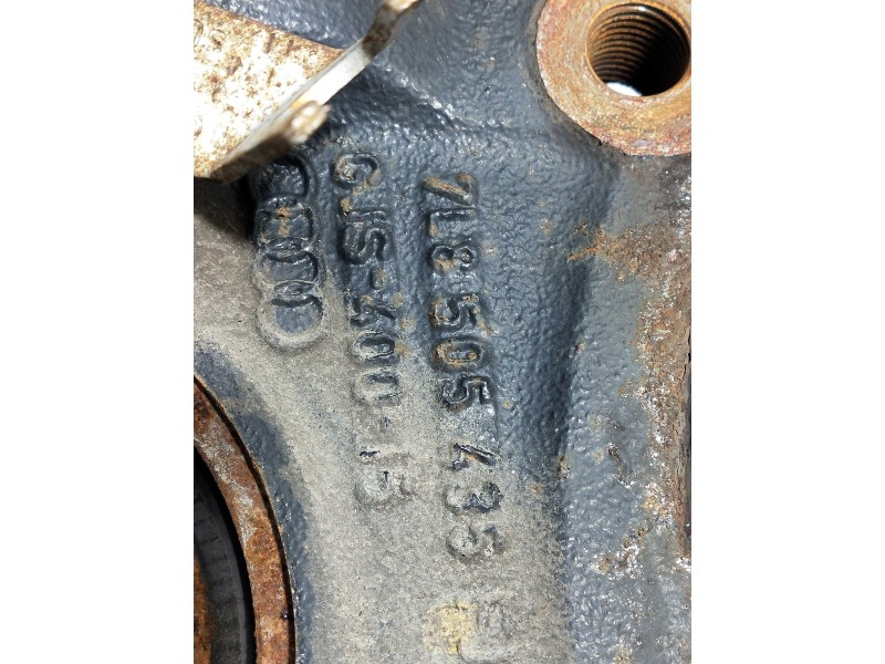 Recambio de mangueta trasera izquierda para audi q7 (4l) 3.0 tdi (176kw) referencia OEM IAM 7L8505435  