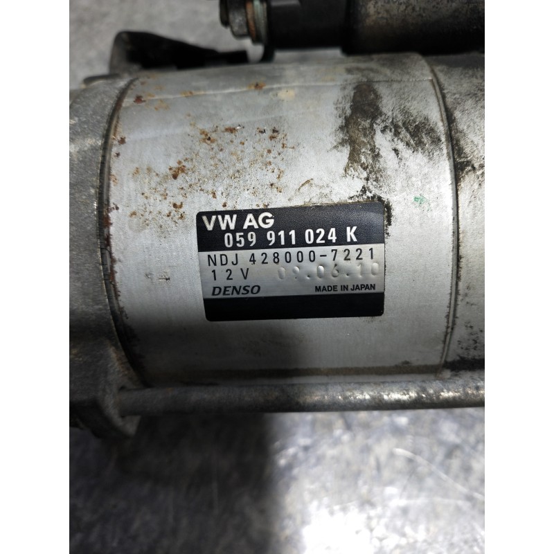 Recambio de motor arranque para audi q7 (4l) 3.0 tdi (176kw) referencia OEM IAM 059911024K 4280007221 DENSO