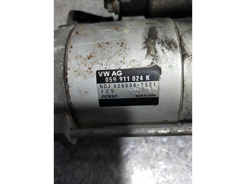 Recambio de motor arranque para audi q7 (4l) 3.0 tdi (176kw) referencia OEM IAM 059911024K 4280007221 DENSO
