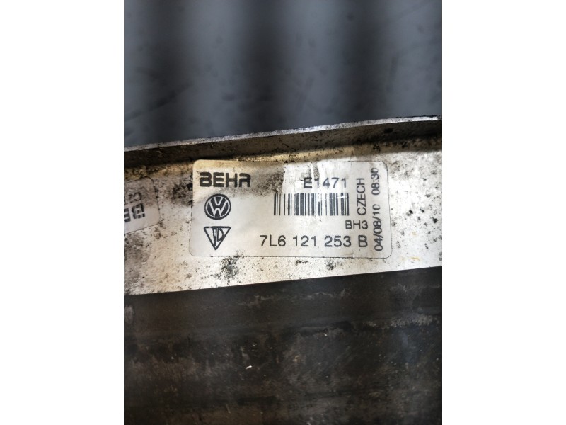 Recambio de radiador agua para audi q7 (4l) 3.0 tdi (176kw) referencia OEM IAM 7L6121253B  