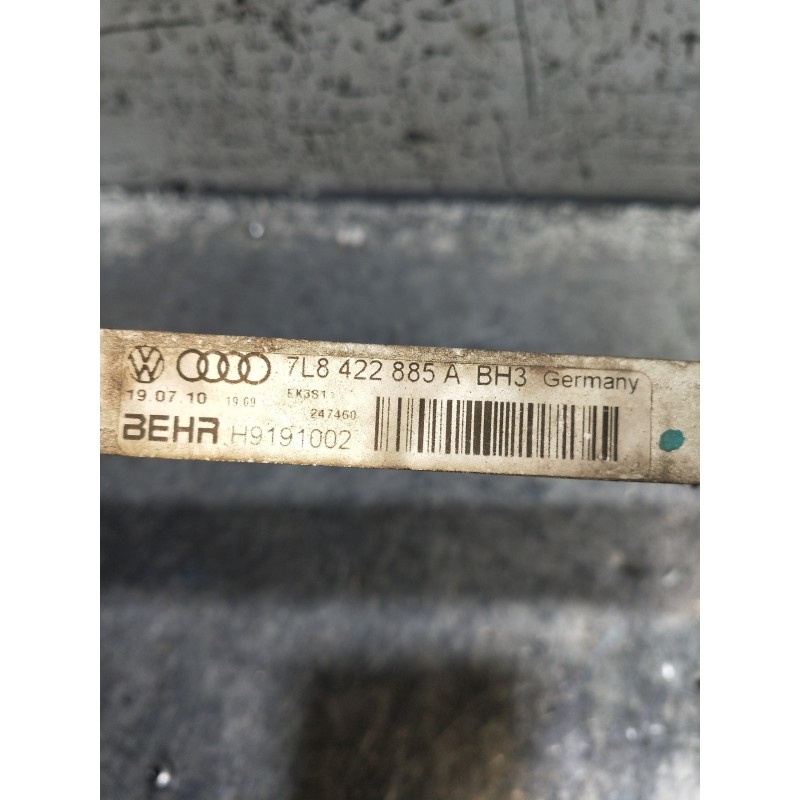 Recambio de radiador aceite para audi q7 (4l) 3.0 tdi (176kw) referencia OEM IAM 7L8422885A  ENFRIADOR DE ACEITE DE DIRECCIÓN