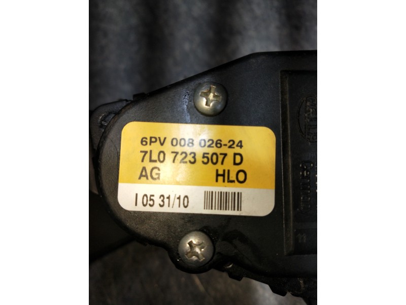 Recambio de potenciometro pedal para audi q7 (4l) 3.0 tdi (176kw) referencia OEM IAM 7L0723507D  