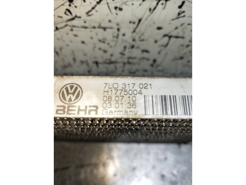 Recambio de radiador aceite para audi q7 (4l) 3.0 tdi (176kw) referencia OEM IAM 7L0317021  ENFRIADOR DE ACEITE DE DIRECCION