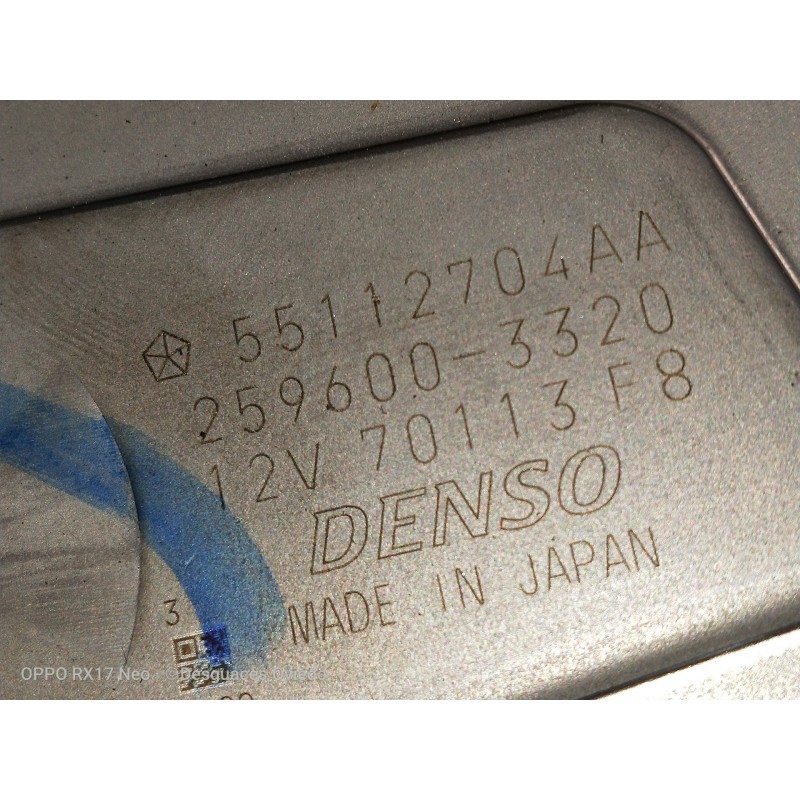 Recambio de motor limpia trasero para jeep compass ii 1.4 m-air cat referencia OEM IAM 55112704AA 2596003320 70113F8