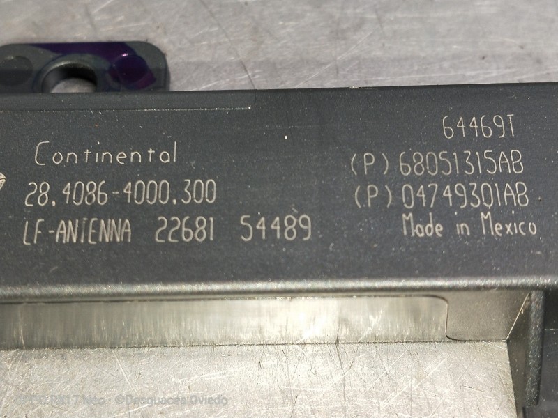 Recambio de modulo electronico para jeep compass ii 1.4 m-air cat referencia OEM IAM 2840864000300 68051315AB 04749301AB