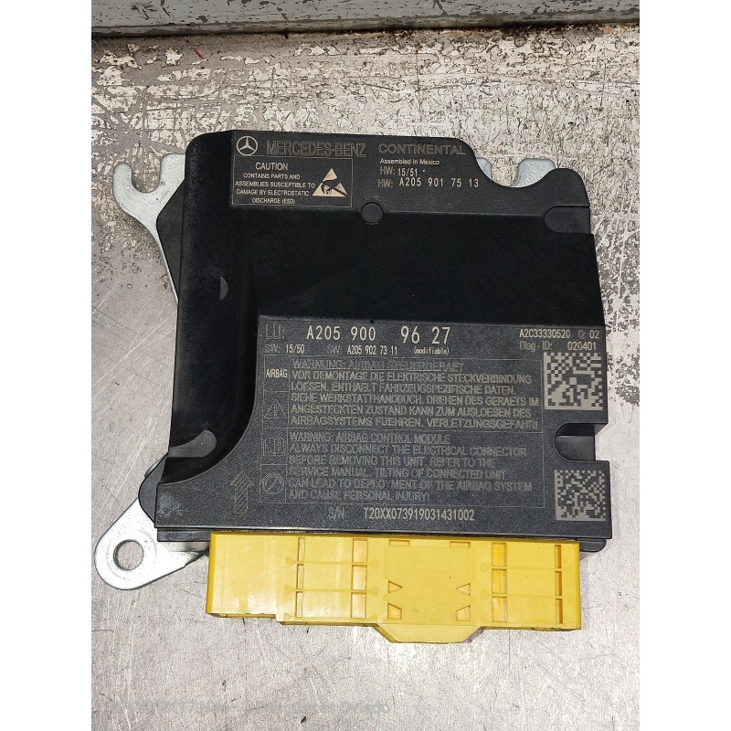 Recambio de kit airbag para mercedes clase glc (w253) glc 220 d 4matic referencia OEM IAM   